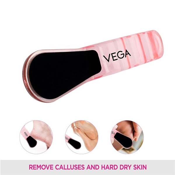 Vega Black Emery Foot File - PD-06N