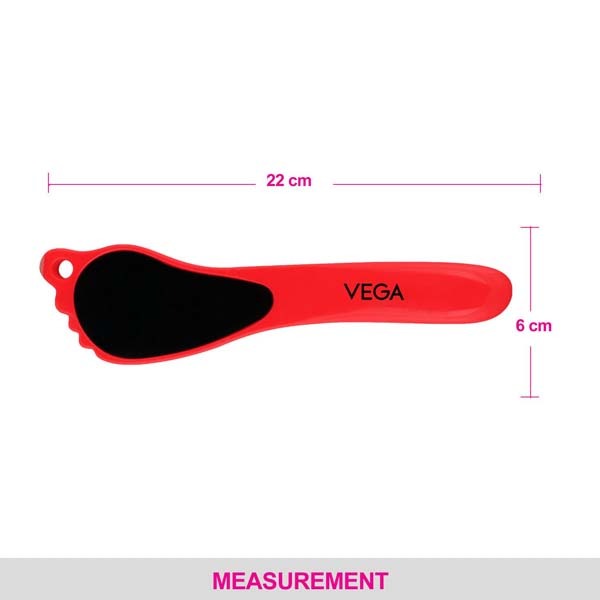 Vega Black Emery Foot File - PD-18