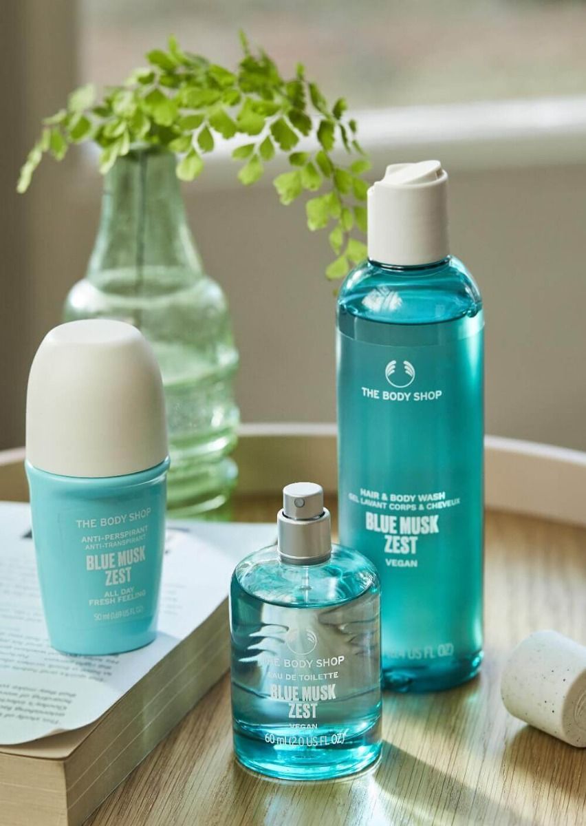 The Body Shop Blue Musk Zest Anti-Perspirant Deodorant, 50ml