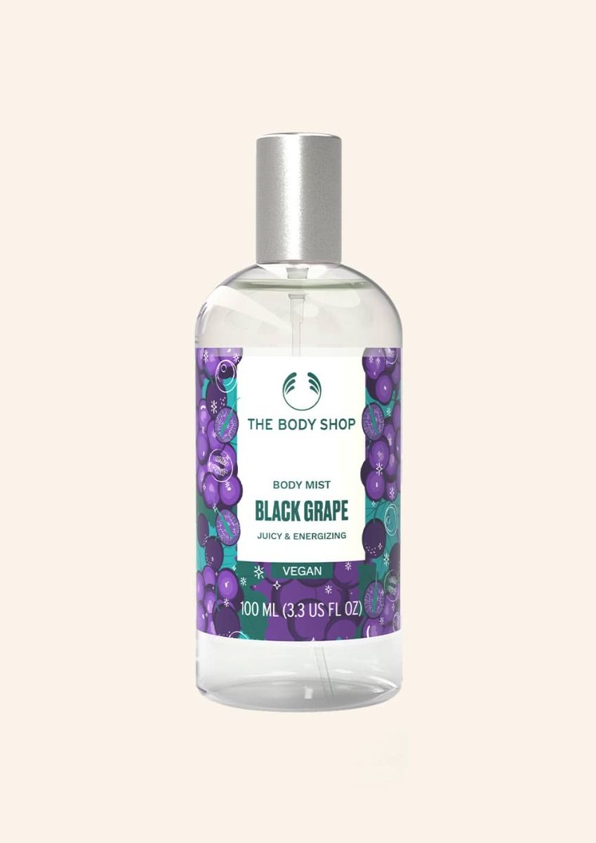 The Body Shop Black Grape Body Mist, 100ml