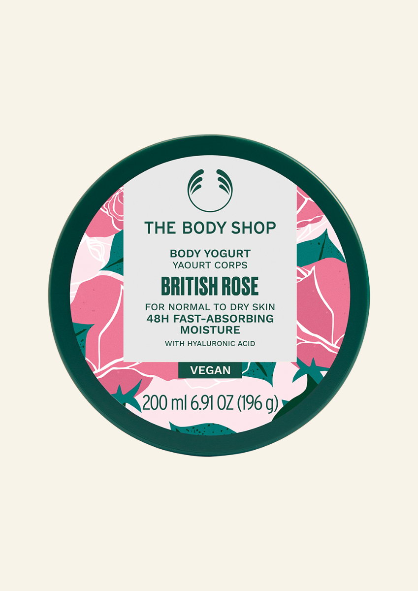 The Body Shop British Rose Body Care Set, 3pc