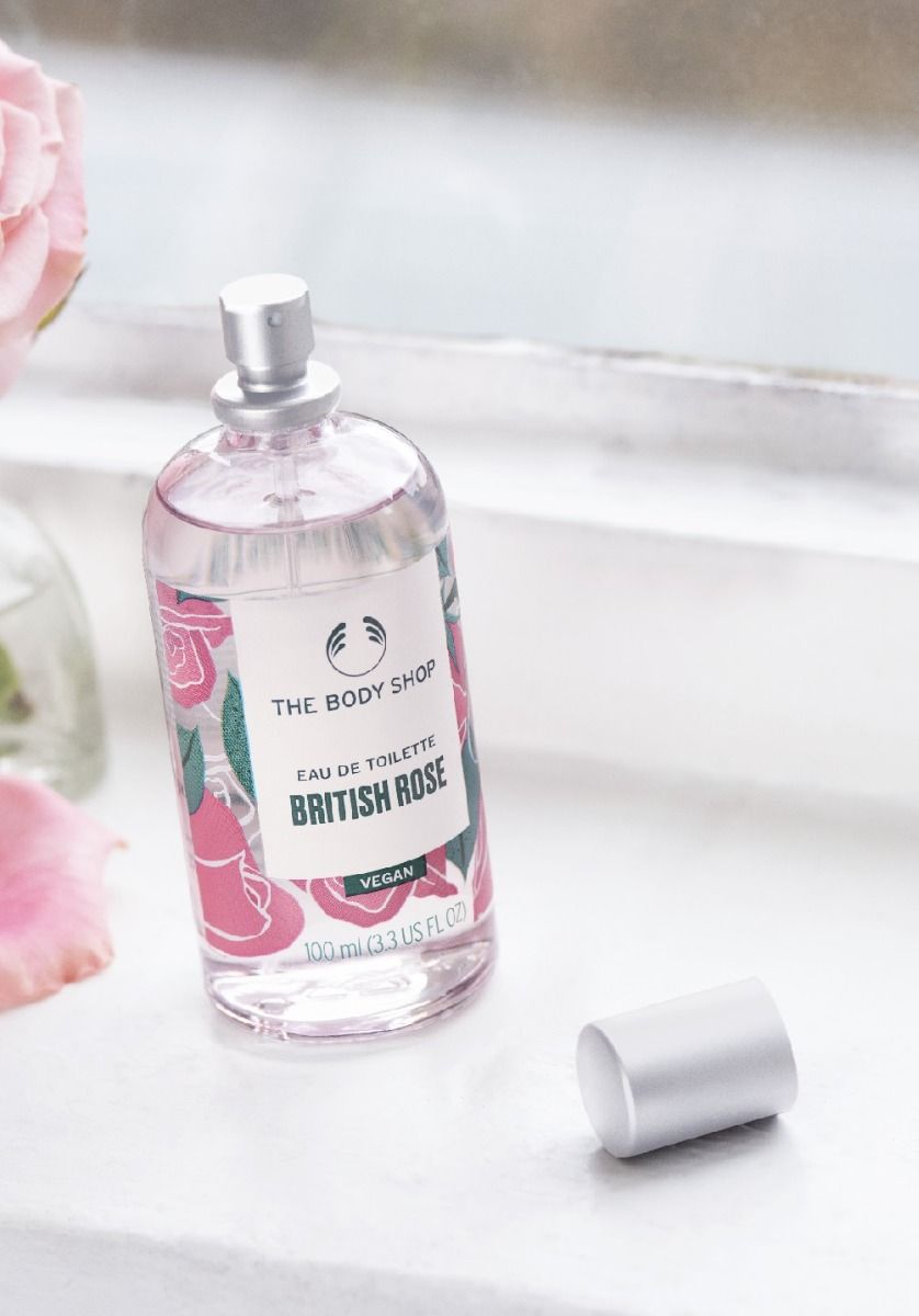The Body Shop British Rose Eau De Toilette, 100ml