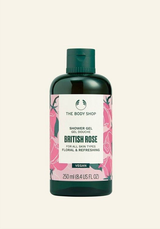 The Body Shop British Rose Shower Gel, 250ml Buy at Indicrest