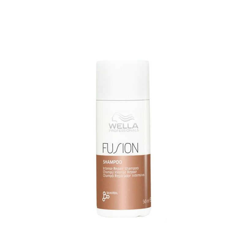 Wella Professionals Fusion Intense Repair Shampoo For Damaged Hair With Silk Amino Acids, 50ml Buy at Indicrest