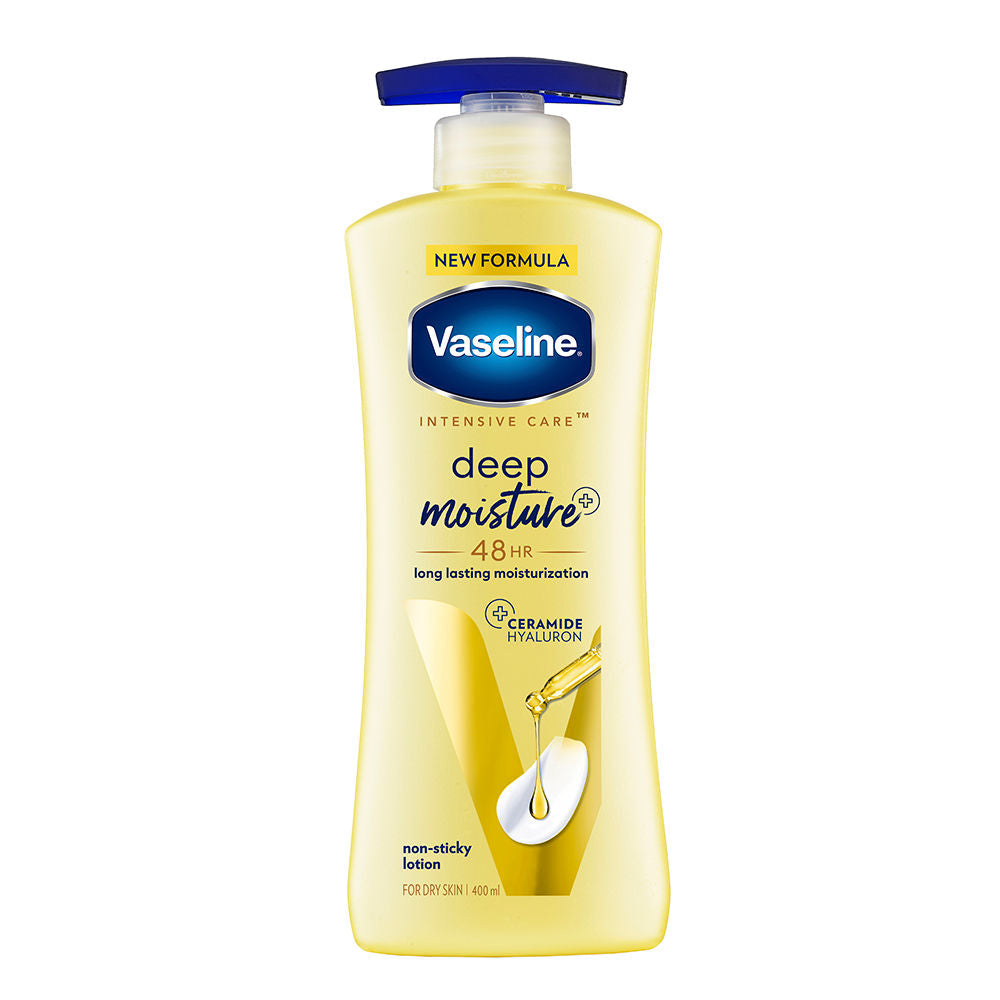 Vaseline Intensive Care Deep Moisture 48 HR Long Lasting Nourishing Body Lotion With Glycerin For Dry Rough Skin, 400ml Buy at Indicrest Image 10