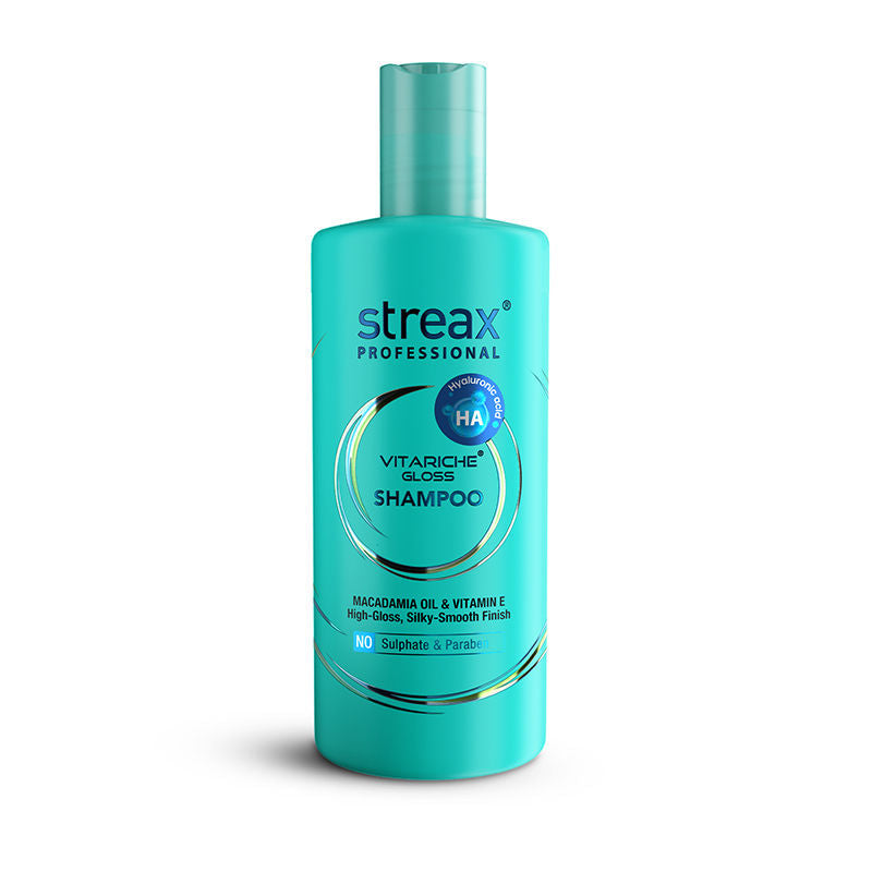 Streax Professional Vitariche Gloss Shampoo, 300ml Buy at Indicrest Image 8
