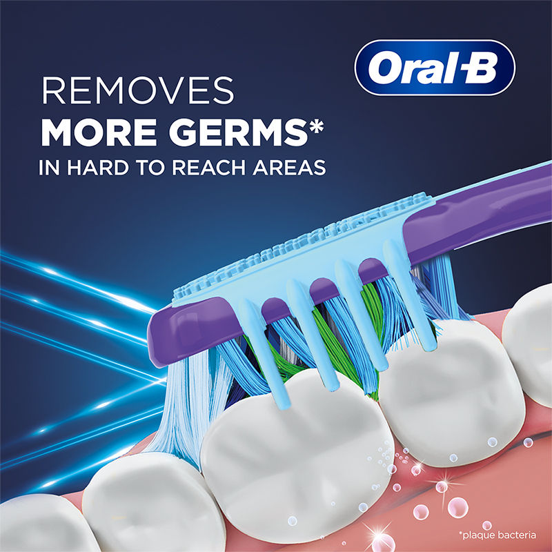 Oral-B Criss Cross Gum Care Toothbrush (Buy 2 Get 2 Free, Soft) Buy at Indicrest Image 8