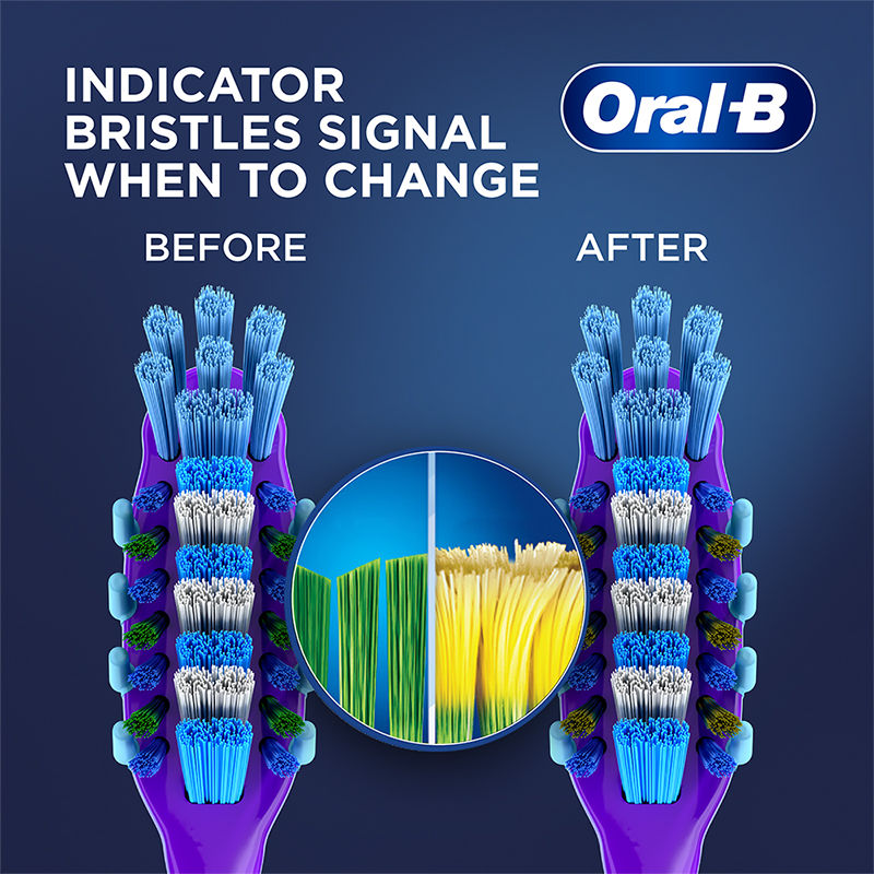 Oral-B Criss Cross Gum Care Toothbrush (Buy 2 Get 2 Free, Medium) Buy at Indicrest Image 6