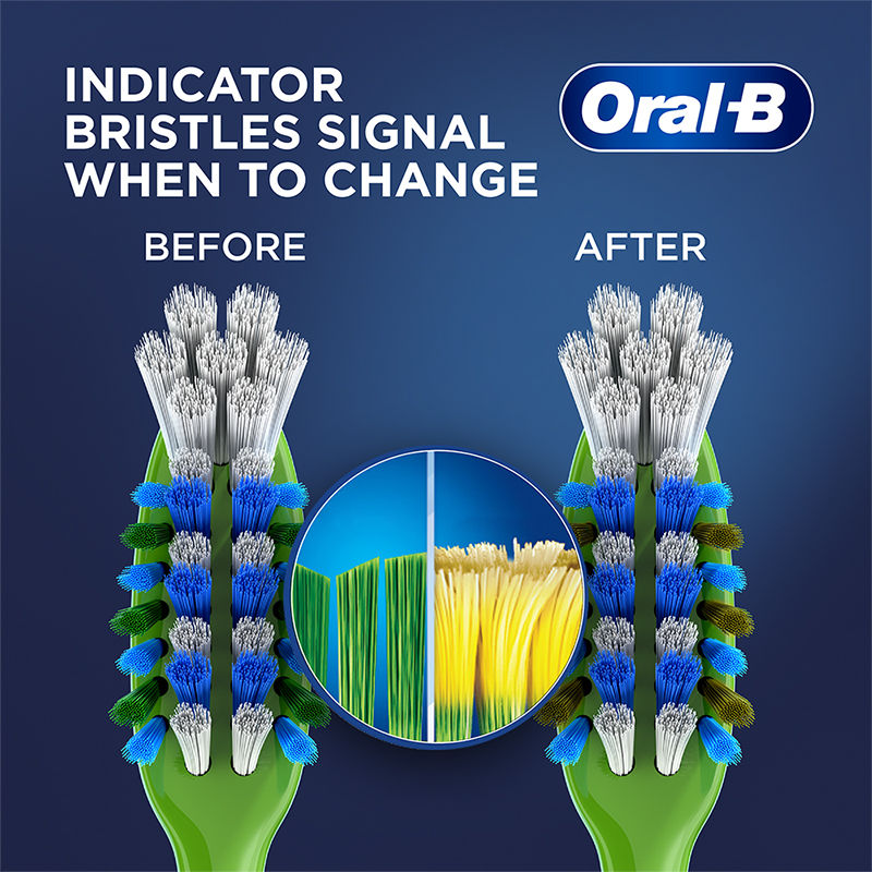Oral-B Criss Cross Toothbrush (Buy 2 Get 2 Free, Medium) Buy at Indicrest Image 6