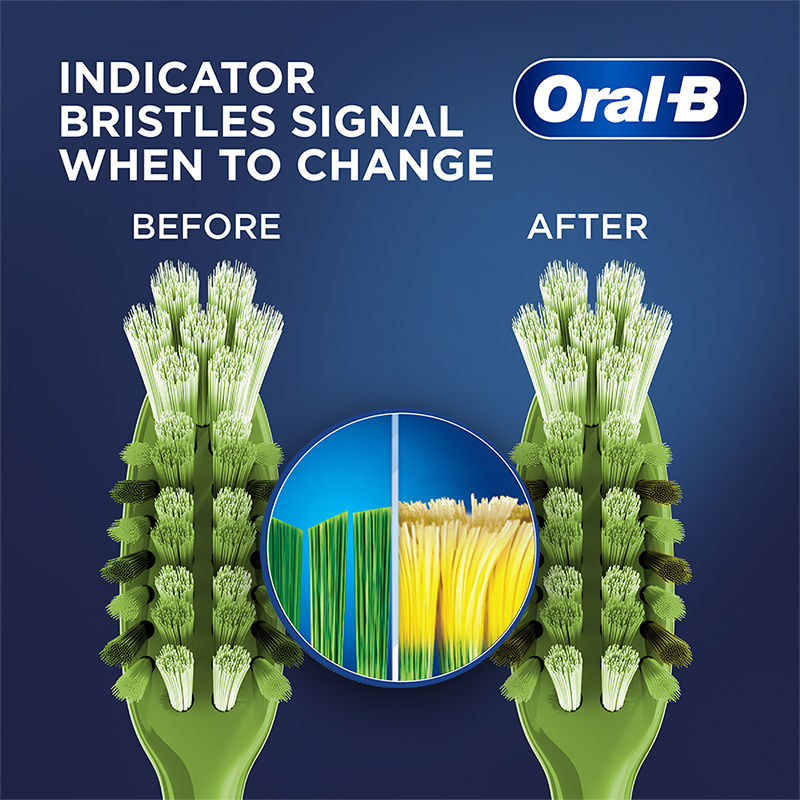 Oral-B Criss Cross Toothbrush with Neem Extract - Soft (Buy 2 Get 2 Free) Buy at Indicrest Image 6