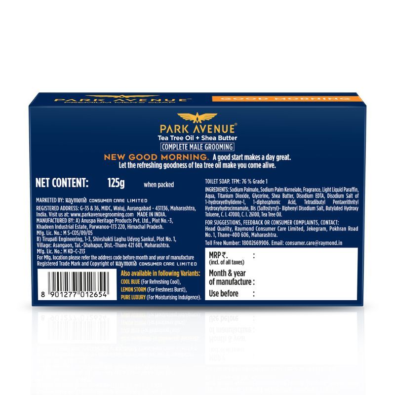 Park Avenue Soap Good Morning (Buy3 Get1 Free), 500g Buy at Indicrest Image 2