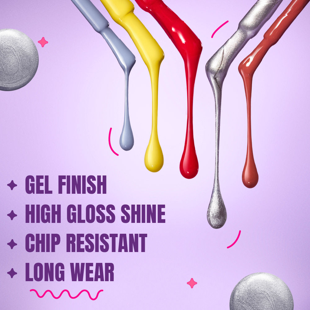 Elle 18 il Pop Gel Finish - G1, 10ml Buy at Indicrest Image 5