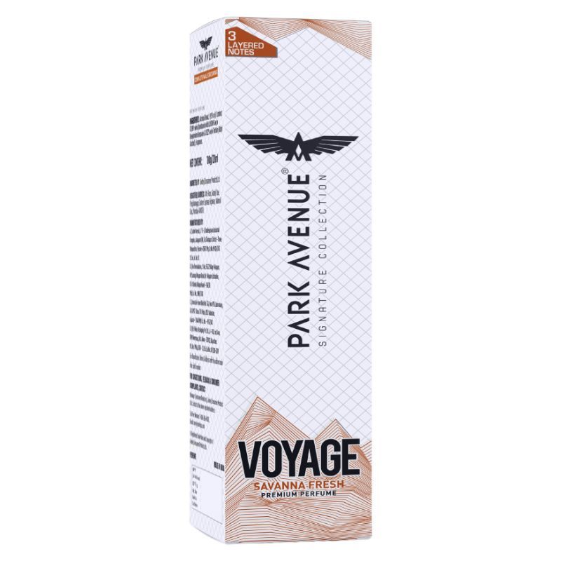 Park Avenue Voyage Savanna Fresh Premium Perfume For Him, 120ml Buy at Indicrest Image 3