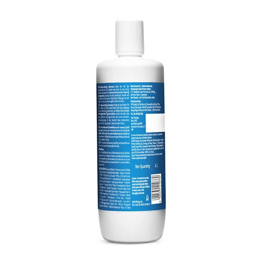 Schwarzkopf Professional SPA Essence Nourishing Shampoo, 1000ml Buy at Indicrest Image 11