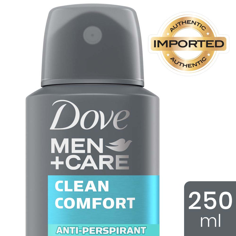 Dove Men + Care Clean Comfort Dry Spray Antiperspirant Deodorant, 250ml Buy at Indicrest