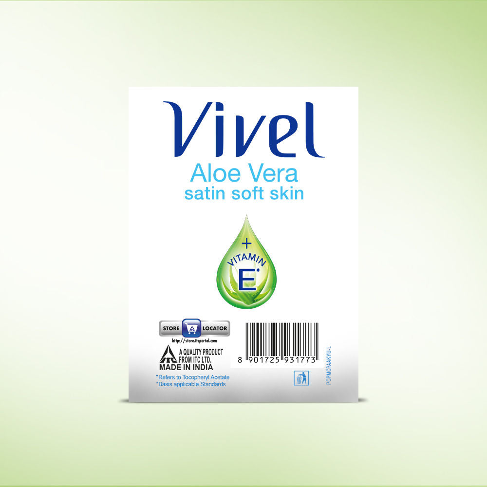 Vivel Aloe Vera Bathing Bar (Pack of 4), 600g Buy at Indicrest Image 10
