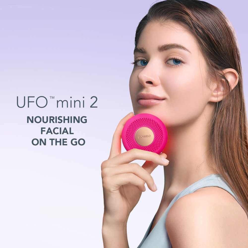 FOREO UFOTM Mini 2 Supercharged Facial Skincare Device - Pearl Pink, 1 pieces