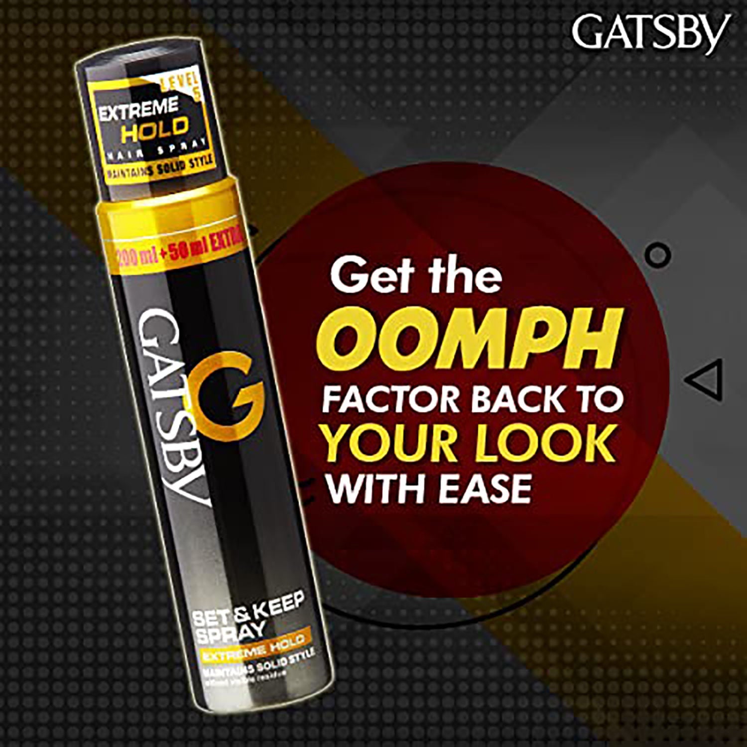 Gatsby Japan's No. 1 Set & Keep Hair Spray - Extreme Hold, 250ml Buy at Indicrest Image 4