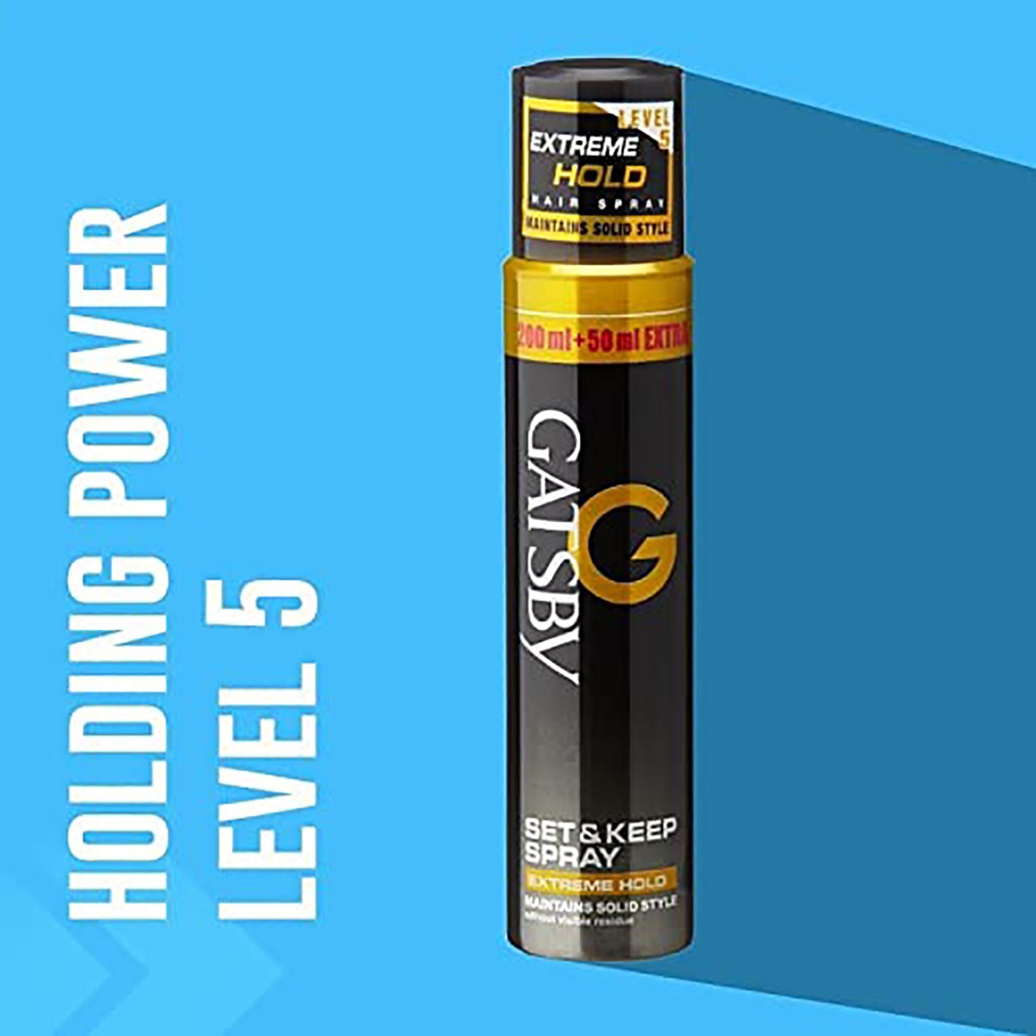 Gatsby Japan's No. 1 Set & Keep Hair Spray - Extreme Hold, 250ml Buy at Indicrest Image 5