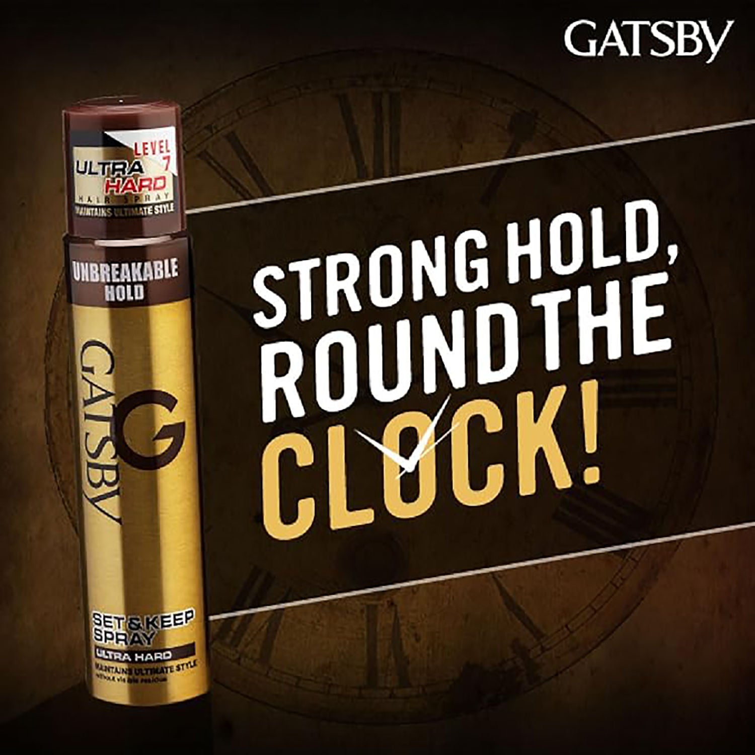 Gatsby Set & Keep Hair Spray Ultra Hard, 250ml Buy at Indicrest Image 3