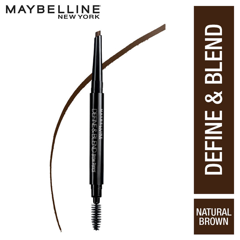 Maybelline New York Define & Blend Brow Pencil For Perfect Brows, Eyebrow Pencil tural Brown, 0.16g Buy at Indicrest