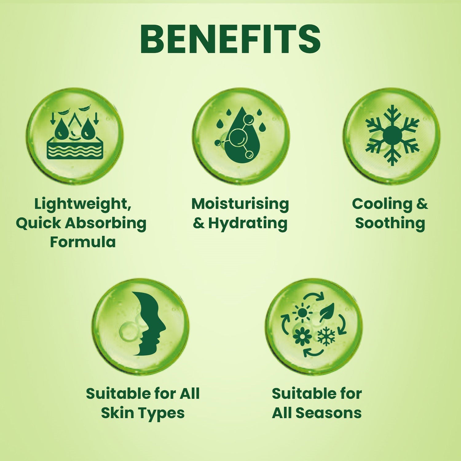 Nature's Essence Moisturising Aloe Beauty Gel, 50g Buy at Indicrest Image 6