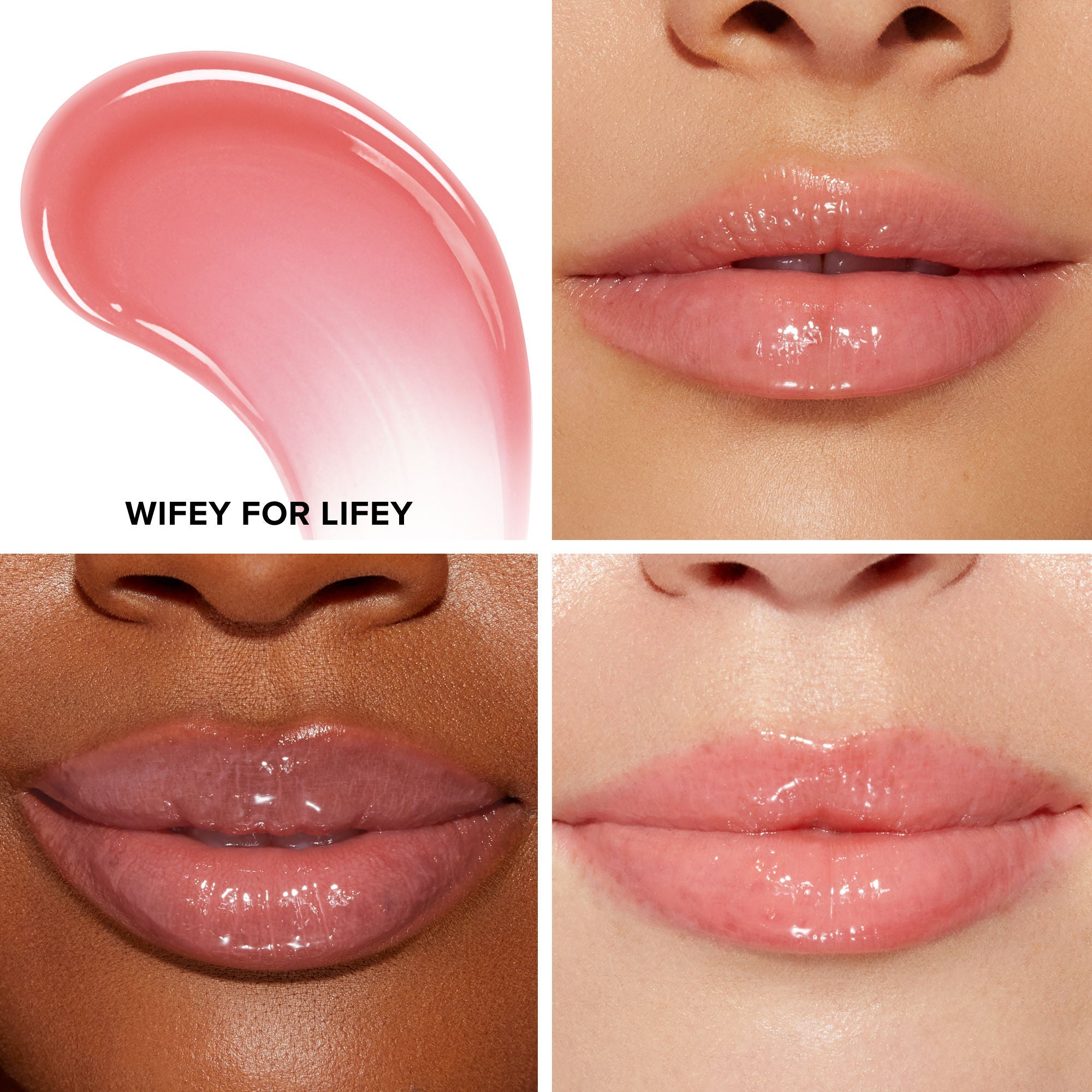 Too Faced Lip Injection Instant Cooling Lip Plumper, Lip Gloss- Wifey For Lifey, 6.5ml
