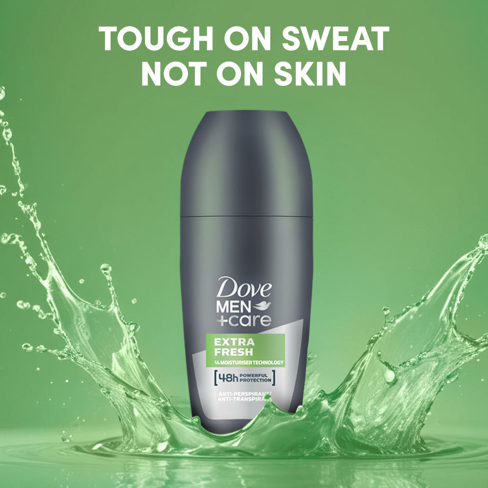 Dove Men + Care Extra Fresh Anti - Perspirant Roll - On, 50ml Buy at Indicrest Image 4
