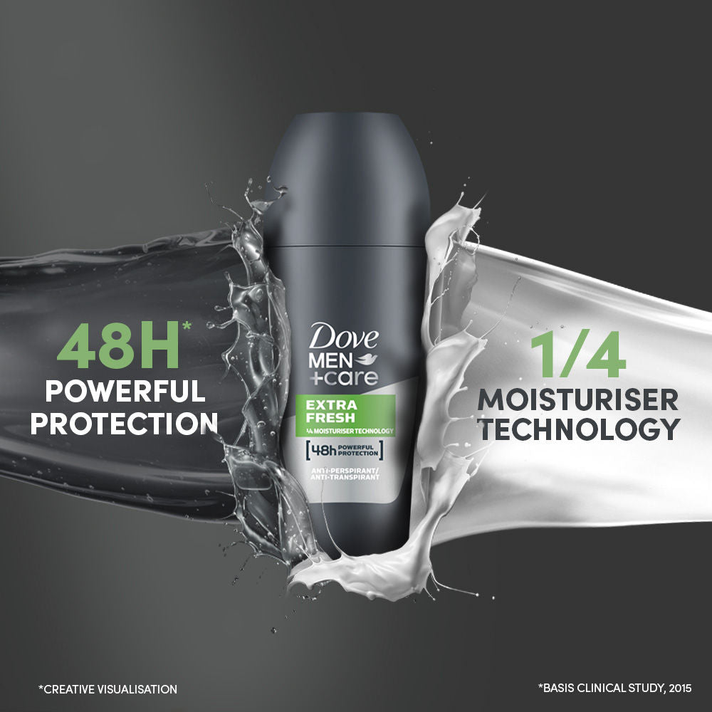 Dove Men + Care Extra Fresh Anti - Perspirant Roll - On, 50ml Buy at Indicrest Image 5