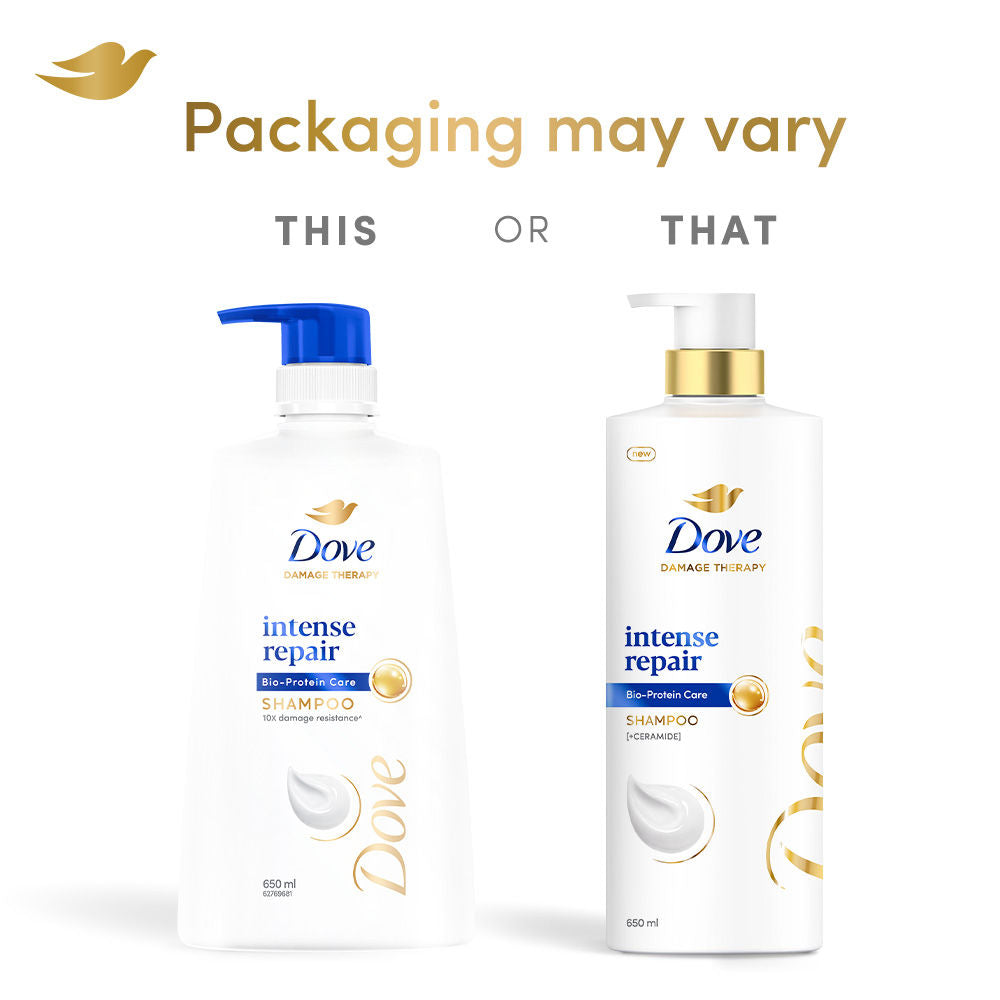 Dove Intense Repair Shampoo For Dry & Damaged Hair, 650ml Buy at Indicrest Image 3
