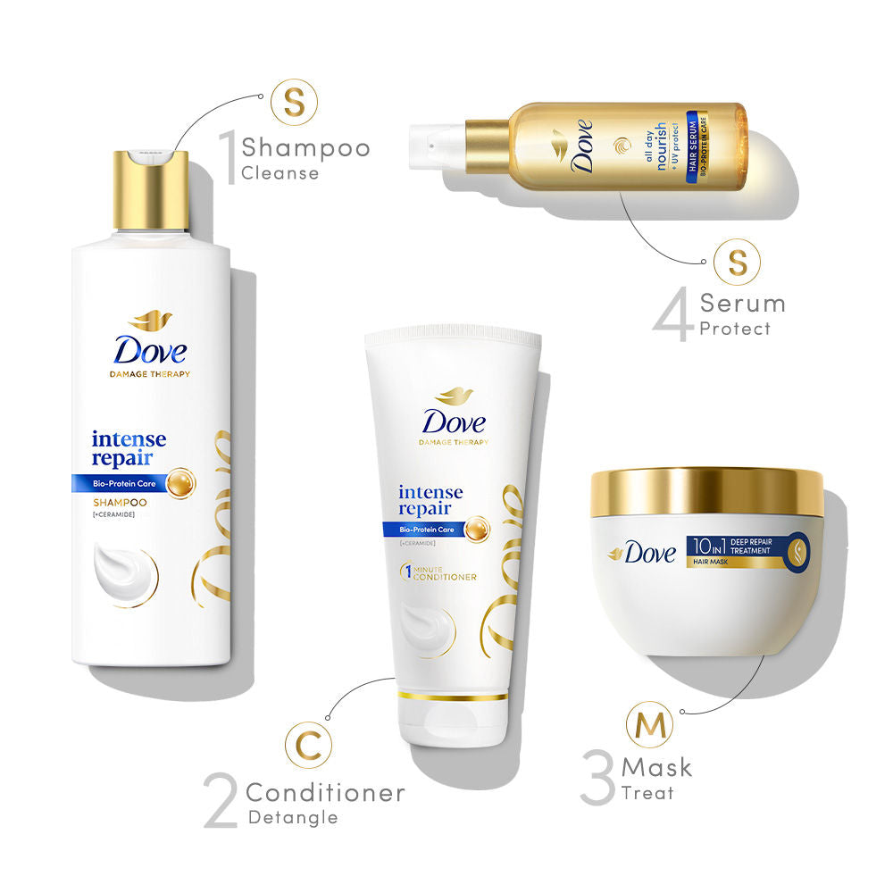 Dove Intense Repair Shampoo For Dry & Damaged Hair, 650ml Buy at Indicrest Image 6