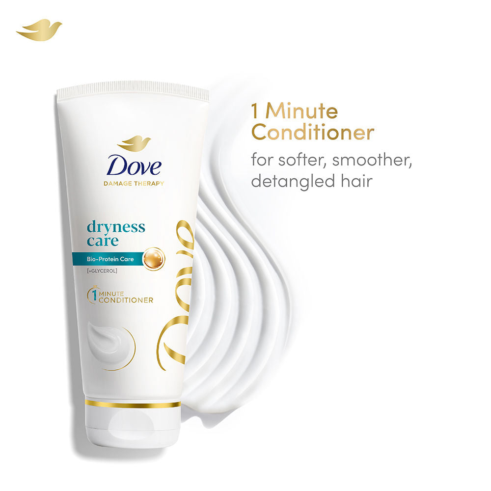 Dove Dryness Care Hair Conditioner For Dry & Frizzy Hair Restores Smoothness, 80ml Buy at Indicrest