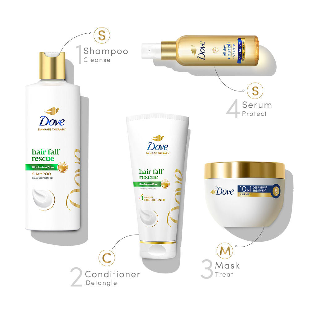 Dove Hair Fall Rescue Shampoo For Weak Hair, 80ml Buy at Indicrest Image 6