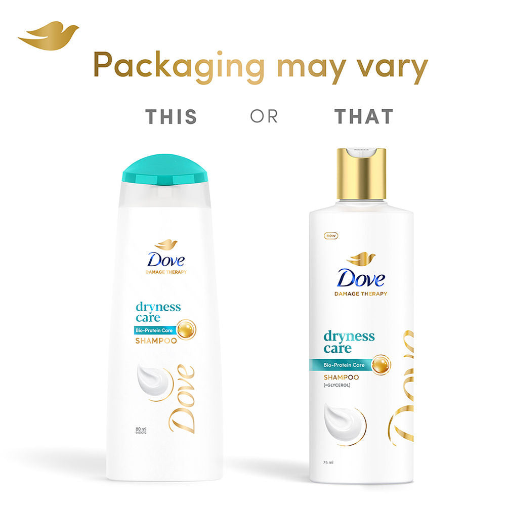 Dove Dryness Care Therapy Shampoo Small Bottle, 80ml Buy at Indicrest Image 3