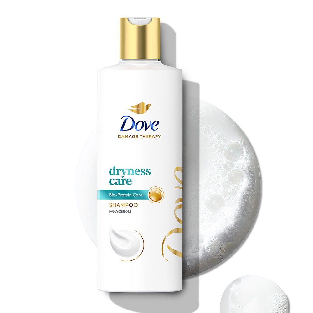Dove Dryness Care Shampoo For Very Dry Hair, 340ml Buy at Indicrest Image 2