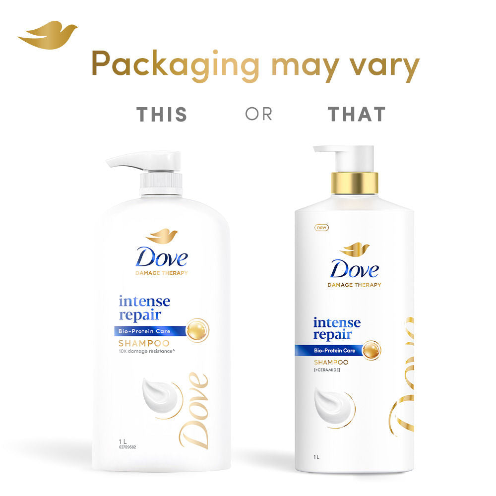 Dove Intense Repair Shampoo For Dry & Damaged Hair, 1000ml Buy at Indicrest Image 3