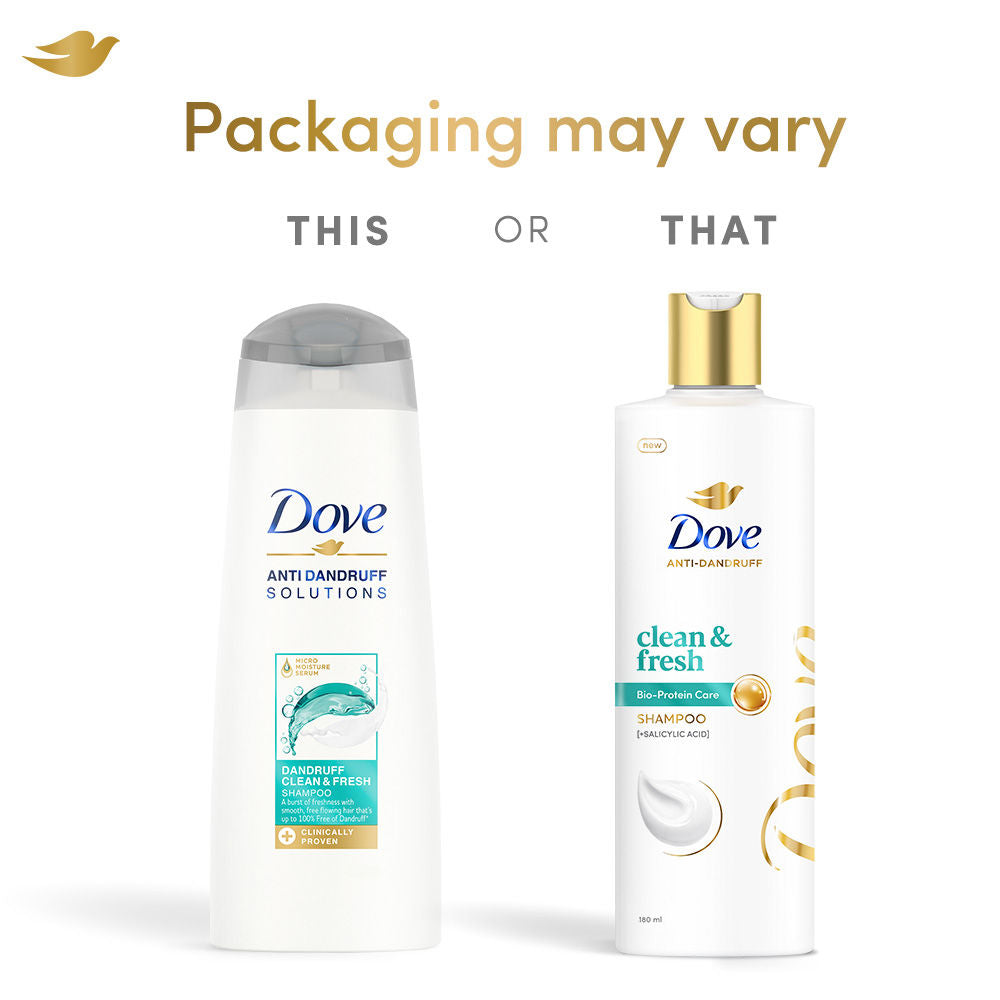Dove Dandruff Clean & Fresh Shampoo for Dry Itchy & Flaky Scalp, 180ml Buy at Indicrest Image 3