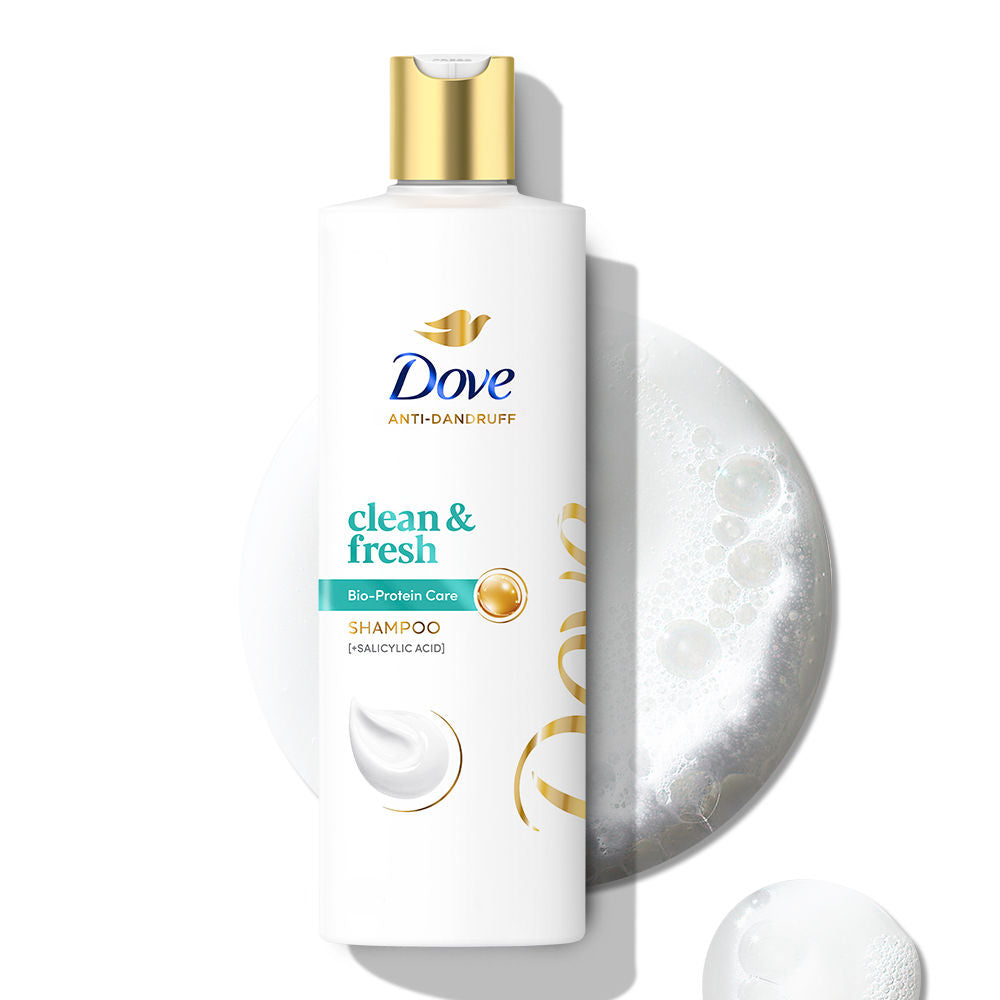 Dove Dandruff Clean & Fresh Shampoo for Clincally Proven, 340ml Buy at Indicrest Image 2