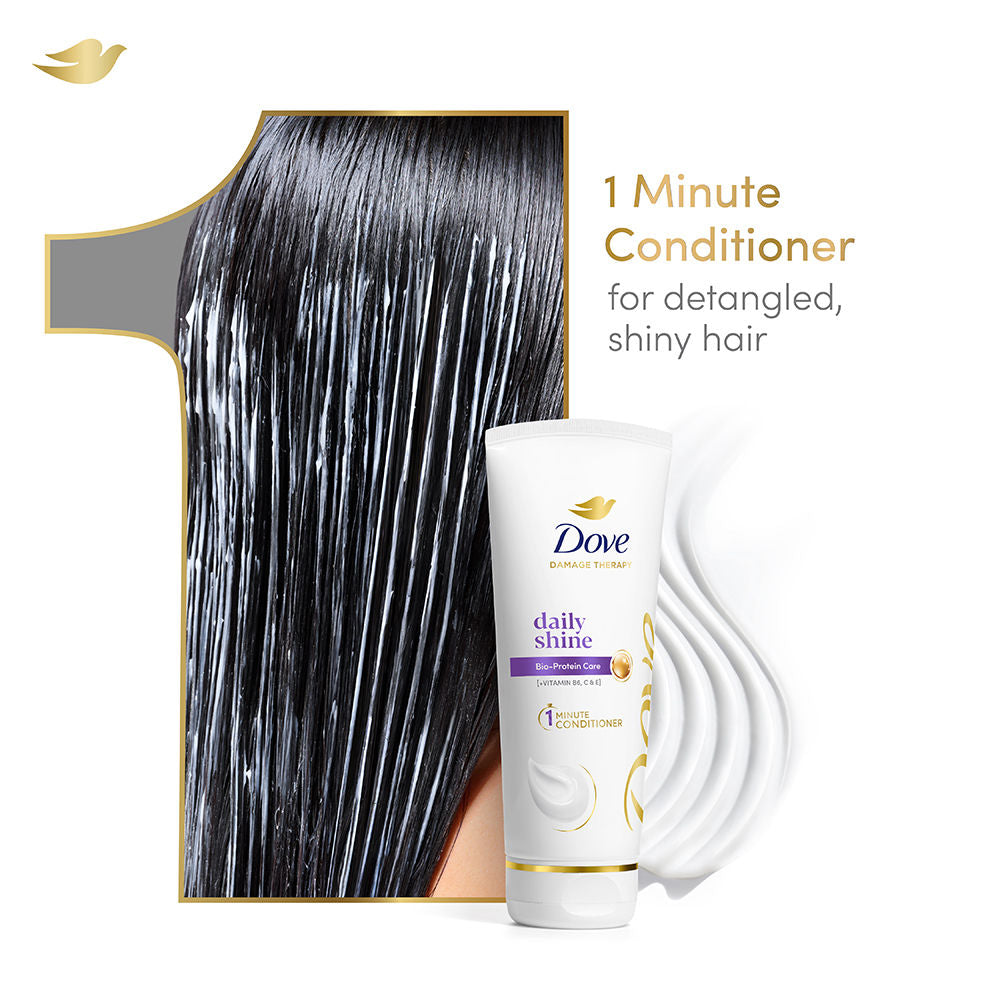 Dove Daily Shine Hair Conditioner with for Smooth & Shiny Hair, 335ml Buy at Indicrest Image 6