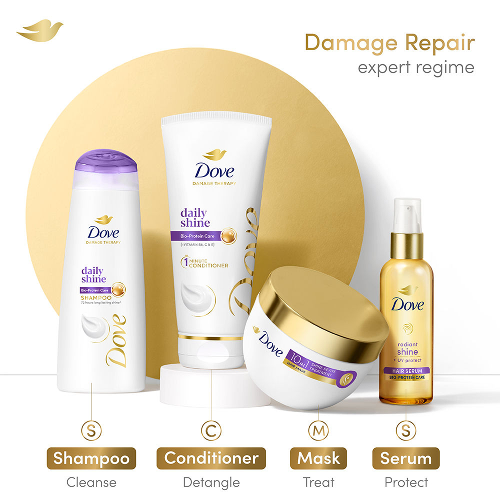 Dove Daily Shine Hair Conditioner with for Smooth & Shiny Hair, 335ml Buy at Indicrest Image 9