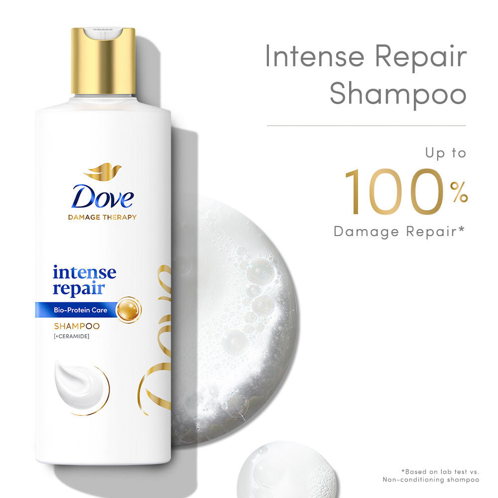 Dove Intense Repair Shampoo For Dry & Damaged Hair, 180ml Buy at Indicrest