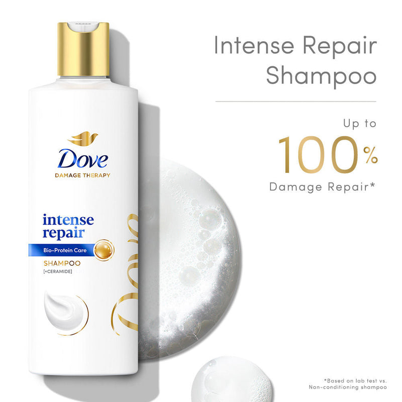 Dove Intense Repair Shampoo For Dry & Damaged Hair, 180ml Buy at Indicrest