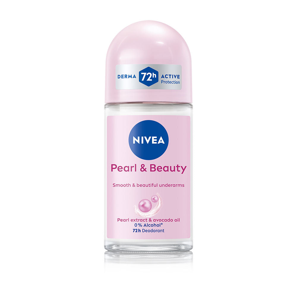 Nivea 72H Active Protection With Pearl Extract Deo Underarm Roll On - Smooth Skin, Odor Protection, 50ml Buy at Indicrest
