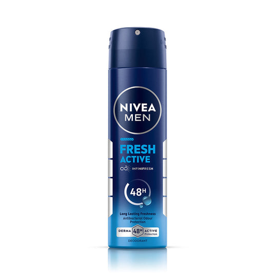 Nivea MEN Deodorant, Fresh Active, 48h Long lasting Freshness, 150ml Buy at Indicrest