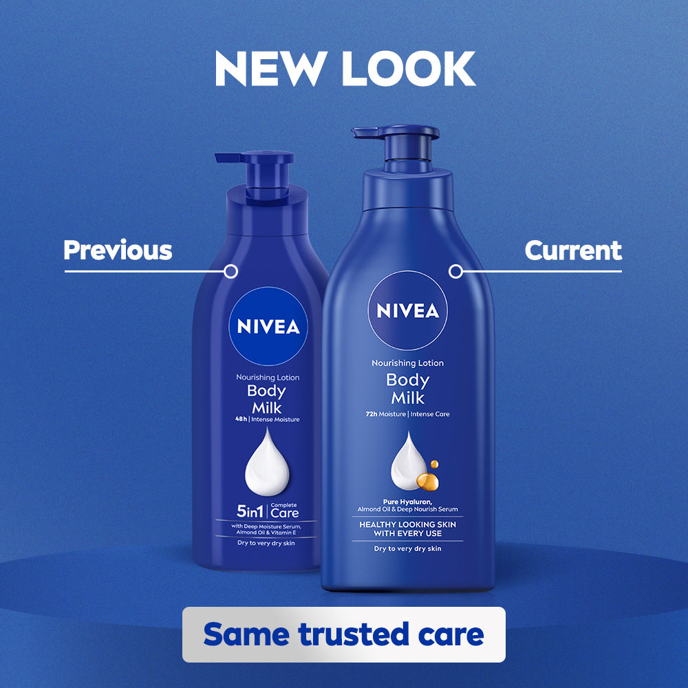 Nivea Deep Moisture Serum Vit E Body Lotion 72H Intense Moisturization Almond Oil Dry Very Dry Skin, 600ml Buy at Indicrest Image 10