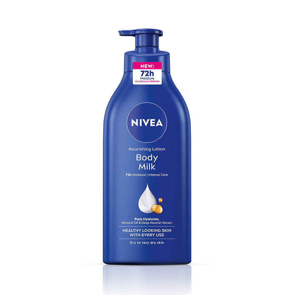 Nivea Deep Moisture Serum Vit E Body Lotion 72H Intense Moisturization Almond Oil Dry Very Dry Skin, 600ml Buy at Indicrest