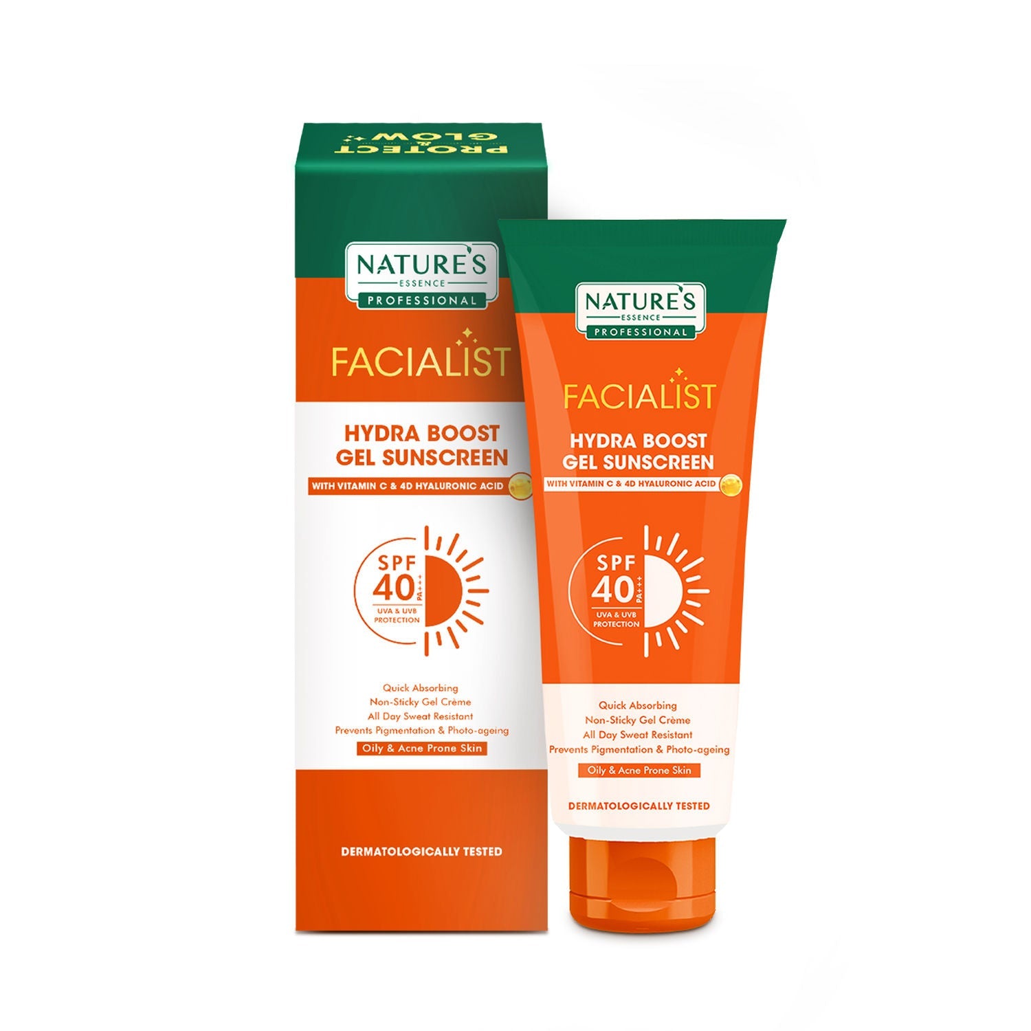 Nature's Essence Professional Hydra Boost Gel SunScreen SPF 40 PA+++, 80g Buy at Indicrest Image 2