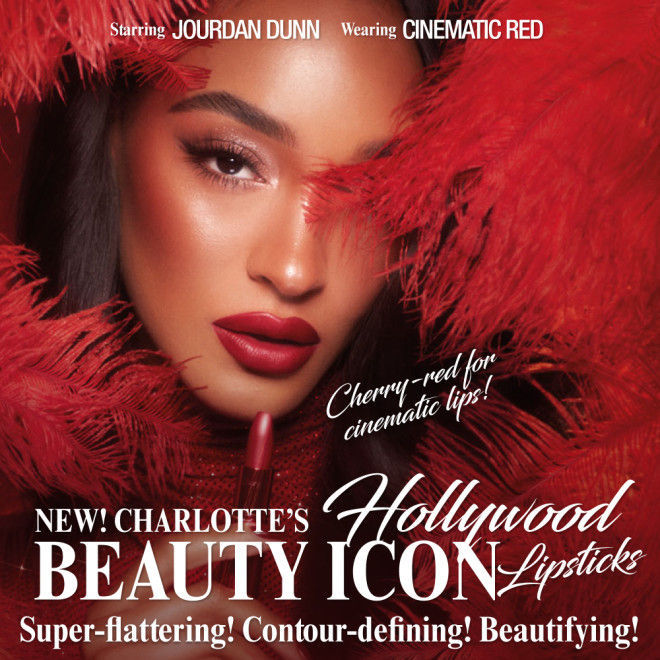 Charlotte Tilbury Hollywood Beauty Icon Lipstick Matte Revolution - Cinematic Red, 3.5g