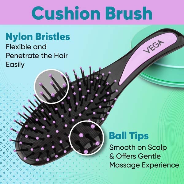 Vega Cushion Brush - E33-CB