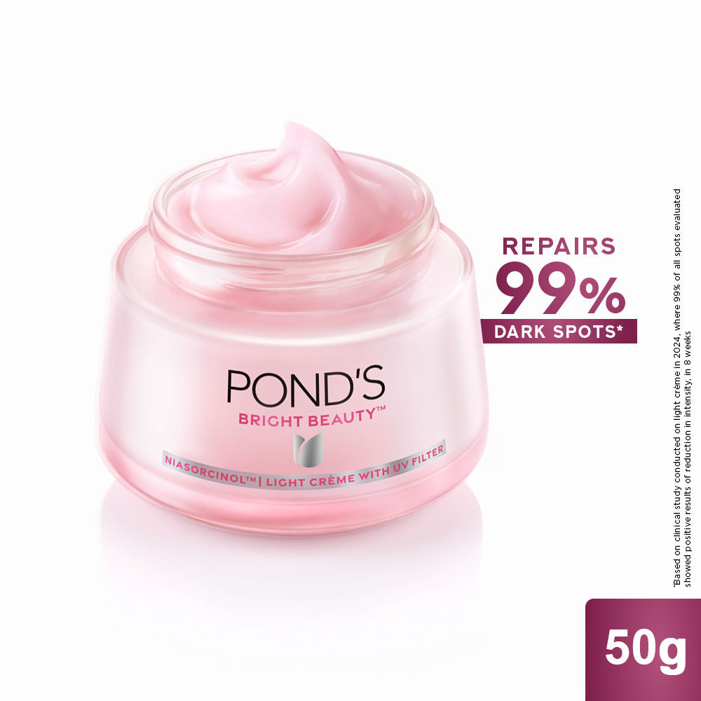 Pond’s Bright Beauty Anti-Spot Serum Cream with Niacinamide and SPF 15 PA++, Fades Dark Spots, 50g Buy at Indicrest